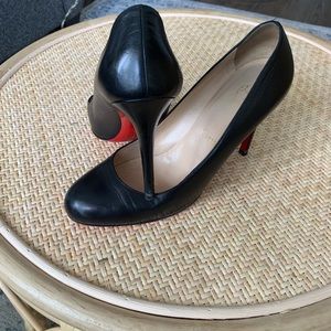 Christian Louboutin - Simple Pump - Black Napa size 40